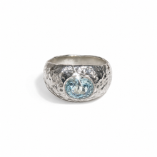 Load image into Gallery viewer, MAREA ring with natural Blue Topaz