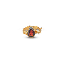 Load image into Gallery viewer, CHANDELIER ring with Garnet