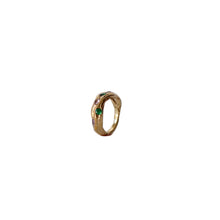 Load image into Gallery viewer, ASO ring 18k gold plating