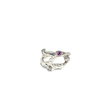Load image into Gallery viewer, CORAL REEF in silver Rings molinajewellery 