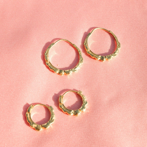 ELLIE HOOP EARRINGS Earrings molinajewellery 