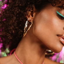 Load image into Gallery viewer, GEORGIA HOOPS in silver Earrings molinajewellery 